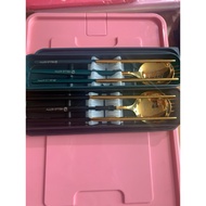 hello kitty cutlery set, hello spoon, folk and chopstick