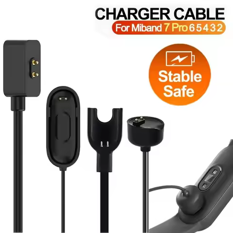 USB Charging Cable For Xiaomi Mi Band 7 6 5 4 3 2 Chargers For Xiaomi Mi Band 7 Pro For Xiaomi Mi Ba