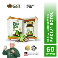 GNI Sacha Inchi Oil Malaysia Contents 60 Capsules 1 box of 3 bottles of sacha.