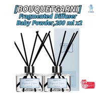 [BOUQUETGARNI]Fragranced Diffuser Baby Powder,200 ml x2