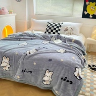 6-Foot Nano Blanket Soft 6-Foot Large Cartoon Pattern Bright Colors 180x200cm