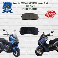 READY STOCK: 100% ORIGINAL Wmoto ES250i/ XDV250i Brake Pad Kit, Front P0135472520000