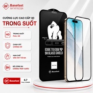 Iphone 3D Basefast Transparent Shockproof Tempered Glass for Iphone Xsm/11/12/13/14/15/16/17prm