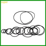 super One Bag DVD Belts DVD Drive Belt Length Mix Pulley Drive Replacement Part
