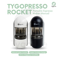 TYGOPRESSO ROCKET PORTABLE ESPRESSO MAKER MANUAL ESPRESSO COFFEE MAKER PORTAFILTER 51MM MINIPRESSO T