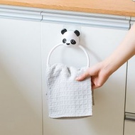 ONE - 可愛卡通毛巾架創意廚房壁掛式擦手巾抹布架浴室免打孔無痕毛巾環