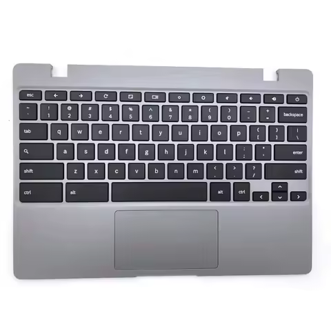 f New For Samsung Chromebook4 XE310XBA Palmrest Upper Case + Keyboard BA98-02175A