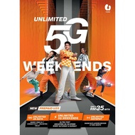 Simkad Umobile U Prepaid Plan U35 VIP No Unlimited Data Unlimited Hotspot Plan