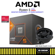 AMD Ryzen 5 8500G/8600G - 6 Cores - 12 Threads - 3.5/4.3GHz Base Clock - Incl. Wraith Stealth Cooler (3Yrs AMD Warranty)