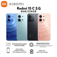 Xiaomi Redmi 15C 5G（8GB 256GB ROM）6.9" Display l NFC l 6000mAH + 33W Fast Charge