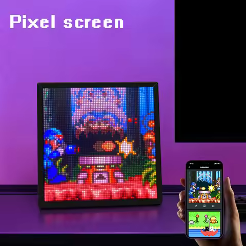 Programmable Pixel Art Display Bluetooth APP Control Creative Pixel Screen 32x32 Advertising Light 5