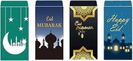 24 Pcs Eid Mubarak Money Envelopes 2.88x6.5 Inch Ramadan Mubarak Cash Gift Card Cash Gift Card for R