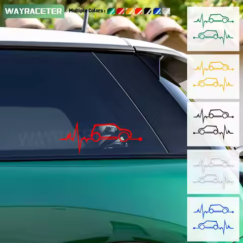 2 Pcs Reflective Window Sticker Vinyl Decal For MINI Cooper J01 F65 F66 F67 2024 JCW U25 Countryman 