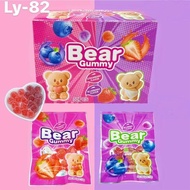 MJK LY-82 Bear Gummy Candy Sweets Fruity Jelly Gummy Candy