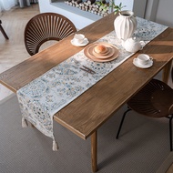 American Retro Table Runner Light Luxury High-End Table Cloth Table Runner Coffee Table TV Cabinet T