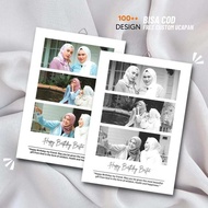 cetak foto kolase papan mdf