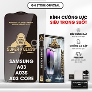 Samsung A03 / A03S / A03 Core full screen tempered glass, screen protector - GN STORE