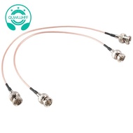 2Pcs 3G HD SDI Cable BNC Cable 30cm 75 Ohm for Cameras  Video Equipment Supports HD-SDI 3G-SDI 4K 8K