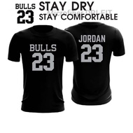 Hot-selling sportswear BuLL 23 Jordan Microfiber Unisex S-3XL GYM Trainning Running Futsal Black