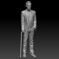 `````````] Figure scale 1/64 dr house