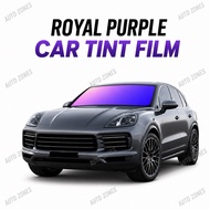 Tinted colorfilm IRR95% screen Royal purple/blue tinted heat insulation film, purple and blue high h