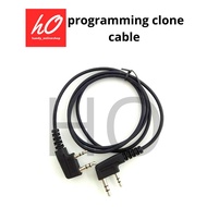 2pin clone cable programming for baofeng,wouxun,kenwood 2way radio