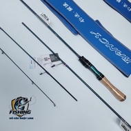 cần Lure UL cao cấp Rancy Khoen Full Fuji Ring màu xanh ánh tím ngọn đặc