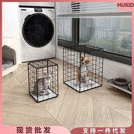 weizhang680Special Cage for Puppies, Cat Cage, Large Free Space, Red Cat Nest, Dog Cage, Dog Fence, Six Sides Portable Folding