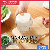 Blender Mini - Garlic Chopper Blender Food Processor Blander Mini Pengisar Kisar Bawang Kering Serba