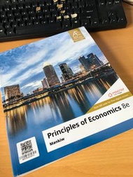 二手 經濟學 原文書 大學用書 Principles of Economics 8e Mankiw MINDTAP