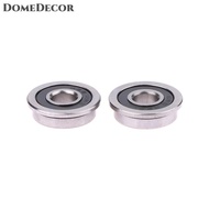 DomeDecor 10 cái F695-2RS thép không gỉ mang mặt bích thu nhỏ rãnh sâu vòng bi f695 RS vòng bi