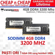 VenomRX DDR4 4GB 3200 Mhz RAM Laptop - Memory Sodimm Venom RX
