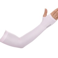 AONIJIE - 冰絲防曬袖套有指孔款