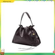 Songmont Gather Clutch Set Full-Grain Nappa Leather Handbag for Women Drawstring Sling Bag for Women