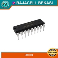 IC LM3914 LM3914N-1 DIP-18 Dot Bar Display Driver IC Analog to LED Level Indicator LM3914N DIP18 Ori