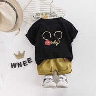 1-5 years | T-shirt + Pants (1 set) Boys Baby Kids Clothes Baby T-shirt O