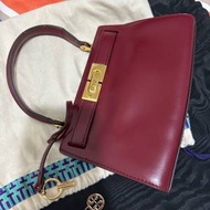 tory burch mini lee手袋背包，幾乎全新，有防塵袋。