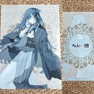 Ado x Kura Sushi official collaboration A4 folder / Georgia Coffee Poker Cards