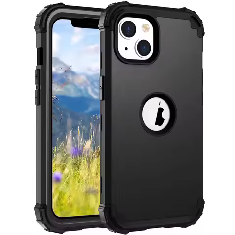 Heavy Duty Hybrid Sturdy Armor Defender High Impact Shockproof Protective Case For iPhone 13 6.1 inc