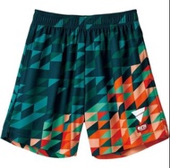 【💥日本直送 】 VICTAS 乒乓球 比賽短褲 男女通用 綠色配橙色 2XS-4XL