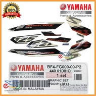 EGO SOLARIZ BF41 VDOM1 BODY COVER SET STICKER GRAPHIC [100% ORIGINAL YAMAHA] - BF4-FG000-00-P2
