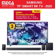 SAMSUNG QA75QN900FKXXS 75" NEO QLED 8K QN900F SMART TV | Free Slimfit WallMount | Free Q990H Redeem 