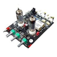 บลูทูธ5.3หลอดด้านหน้า Tuning Board 6J5 Treble Bass Tone Preamp Board พร้อม NE5532 OP AMP DC12V