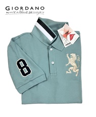 LIMITED EDITION !!! GIORDANO 3D LION | POLO shirt pria PREMIUM ELEGAN lengan pendek | Kos kerah pria