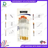 Bomeijia Nylon Brush 10S UAB-666-10S (1-6 / 8x2S / 12 / 24)