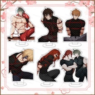 SY10 Genshin Impact Figure Model Toy Acrylic Stands Anime Plate Holder Ajax Zhongli Alhaitham Home D