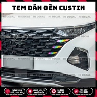 Custin light stickers, Custin car light decals to decorate car lights, durable and waterproof Hi Dec