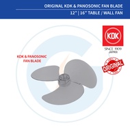 ORIGINAL KDK &amp; PANOSONIC   FAN BLADE | 12” &amp; 16” table / wall fan