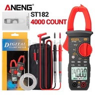 ANENG ST182 Digital Clamp Meter DC/AC Voltage Tester Clamp Multimeter Hz Capacitance NCV Ohm Test