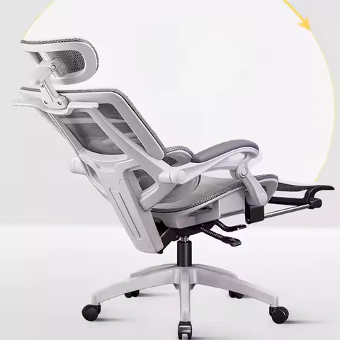 Recliner Comfort Office Chairs Mobile Ergonomic Furniture Sedentary Rotate Office Chairs Backrest Ad